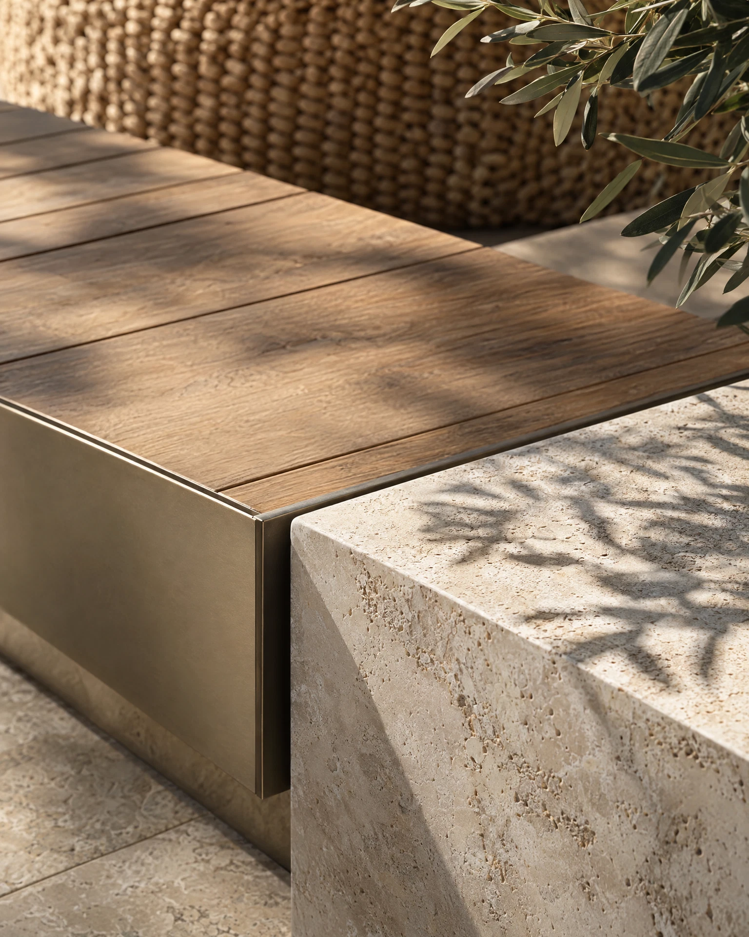 Editorial outdoor materials and texture detail